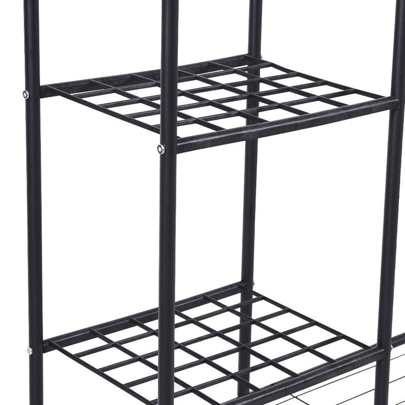 120cm Rolling Clothing Rack