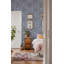 Wandervine - Papier peint botanique gris glacial