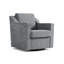 Upholstered Swivel Armchair-1613868801