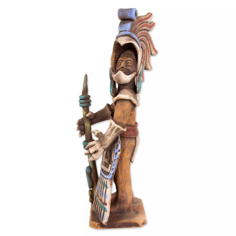 Figurine aztec caballero aguila warrior Trencin