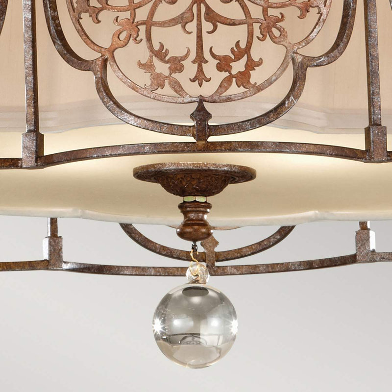 Auttenberg Semi Flush Mount