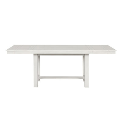 Table de salle à manger rustique en chêne blanc