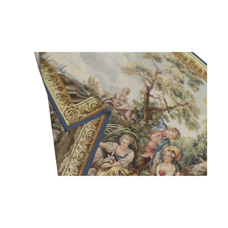 Hand-Knotted High-Quality Brown Area Rug