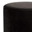 Repose-pieds rond standard en velours Pantilimon-80690450