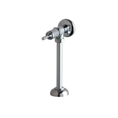 Robinet de chasse d’urinoir à fermeture automatique 732 naiad avec poignée levier oscillante en chrome