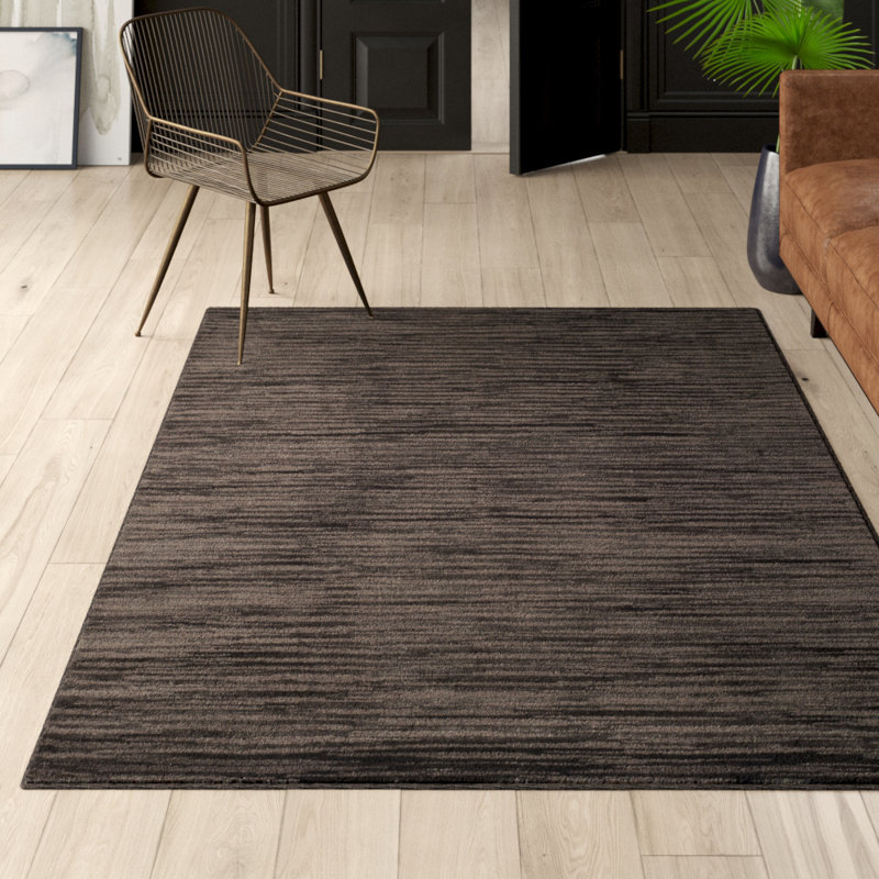 Tapis gris anthracite Mcelroy, Rectangle 8 pi x 10 pi