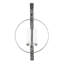 Applique murale en verre 21,75 po Doria-49407854