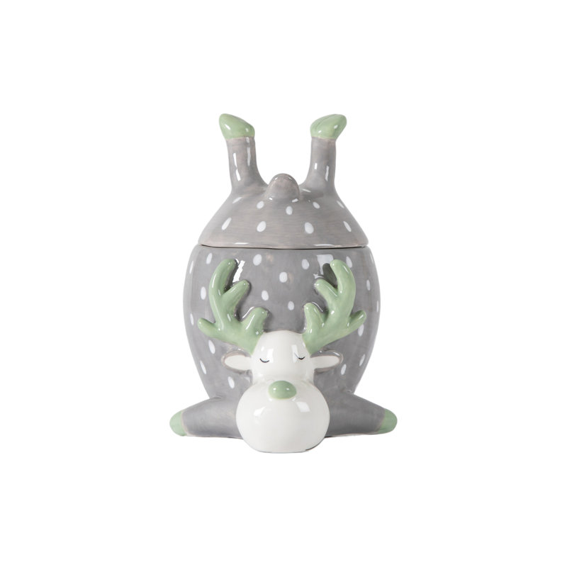 Christmas Deer Figurines & Collectibles, Grey