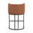 26.4" H Counter Height Bar Stools, Modern Barrel Counter Stools With Backrest And Arms,   Metal Legs, Upholstered Accent Barstools For Kitchen Island-245499120-235964615