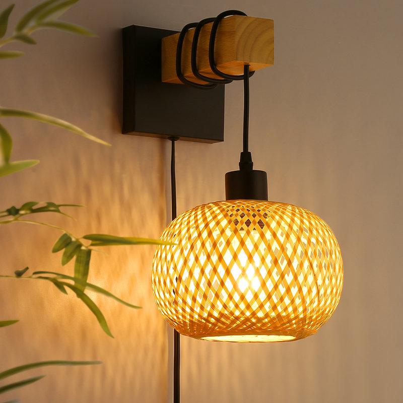 Briallen Plug-in Candle Wall Light