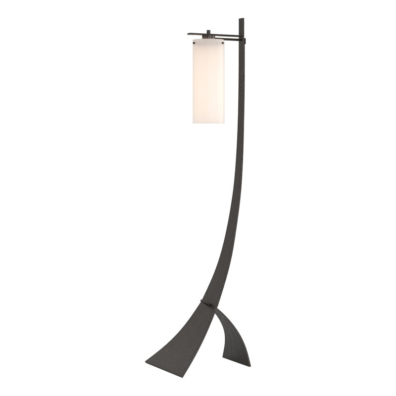 Stasis 58.5" Novelty Floor Lamp, Oil Rubbed Bronze, Flax