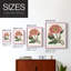 Impression florale rose de qualité supérieure - prête à accrocher - aucun clou requis - aucun clou requis-1933892750-1933892751