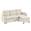 3 Seater Fabric Sofa & Chaise-2043009824