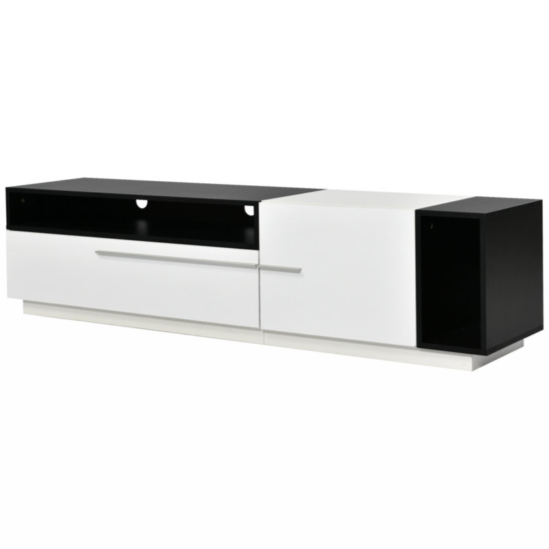 Eyvonne TV Stand for TVs up to 75", White