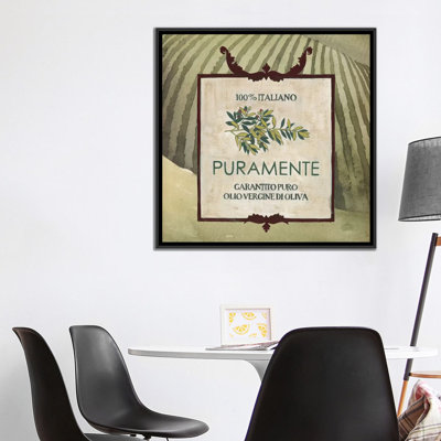 « olive oil labels iii », publicité sur toile