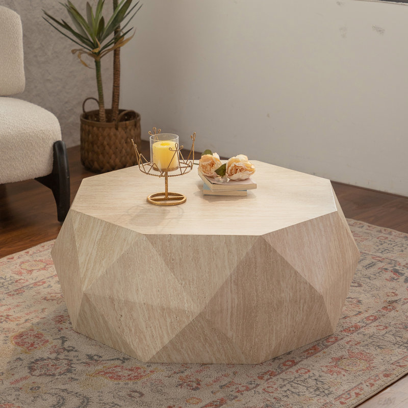 Table basse moderne de style campagnard moderne, table basse style American Natural pour bureau, salle à manger et salon