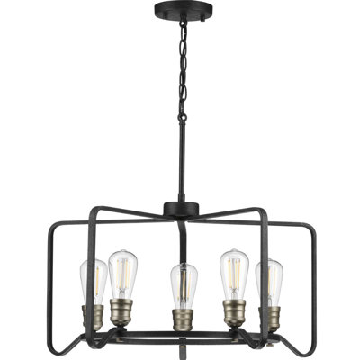 Fanning 5 - Light Dimmable Geometric Chandelier
