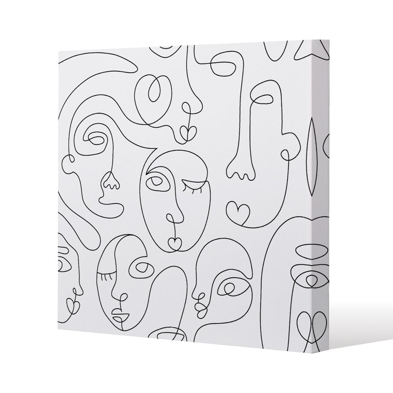 No Title by Andrew Lee - Wrapped Canvas Print