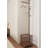 Multifunctional Solid Wood Clothes And Hat Stand With Laundry Basket-106459589