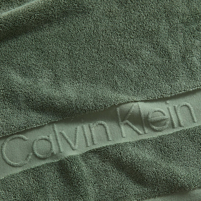 Ensemble de serviettes 3 pièces Calvin Klein, Vert