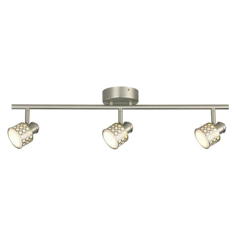 28'' 3 -Light Fixed Track Track Kit with Dimmable and Adjustable Head