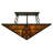 Scottsdale Glass Semi Flush Mount
