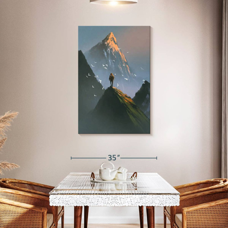 Sireci Man Climbing, 45" H x 30" W