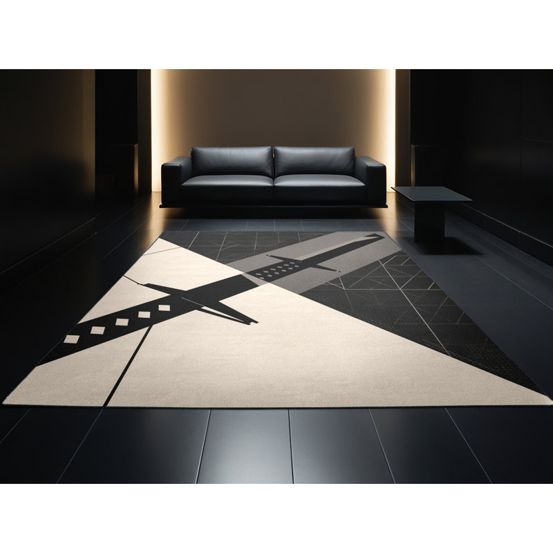 Tapis doux et moelleux en épée Katana, 6 X 9