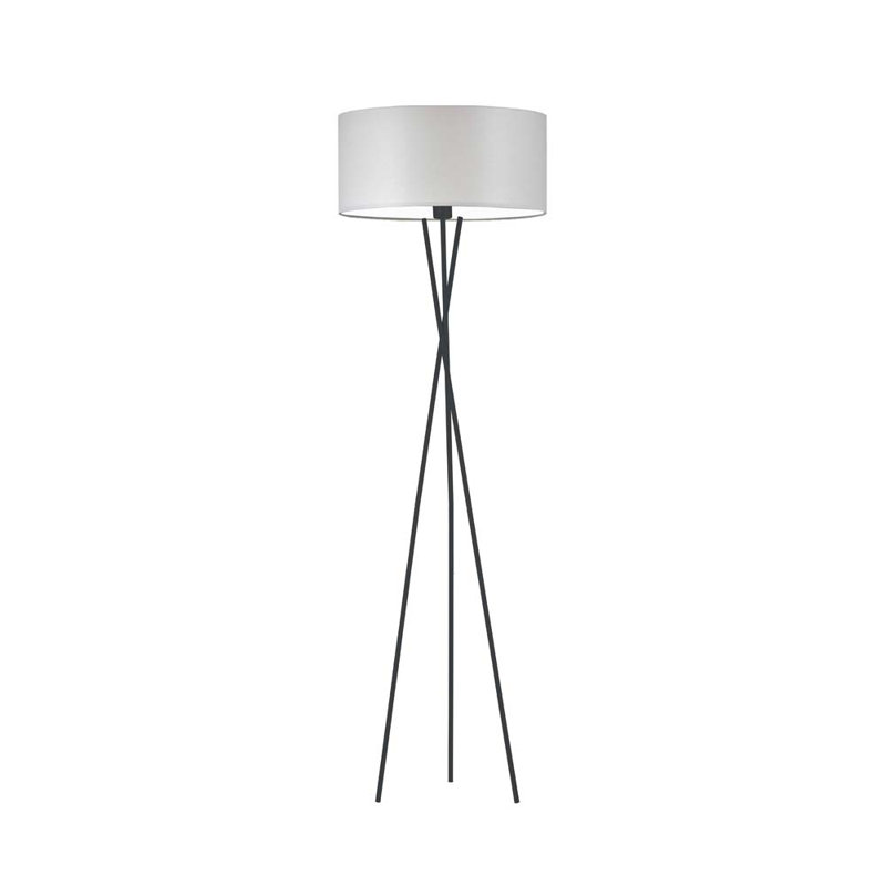 Arless 160cm Tripod Floor Lamp, Black, Light Grey