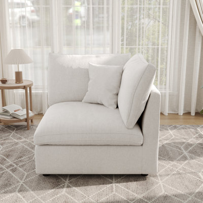 Kyna Linen Blend Slipper Chair