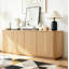 Buffet de rangement avec motif à vagues Buffet-129684992