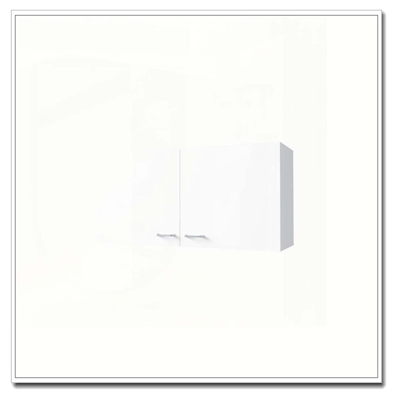 Armoire murale blanche 2 portes