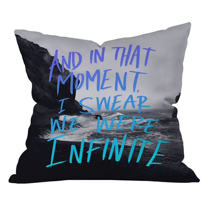 Coussin extérieur Leah Flores Infinite, 18 po x 18 po