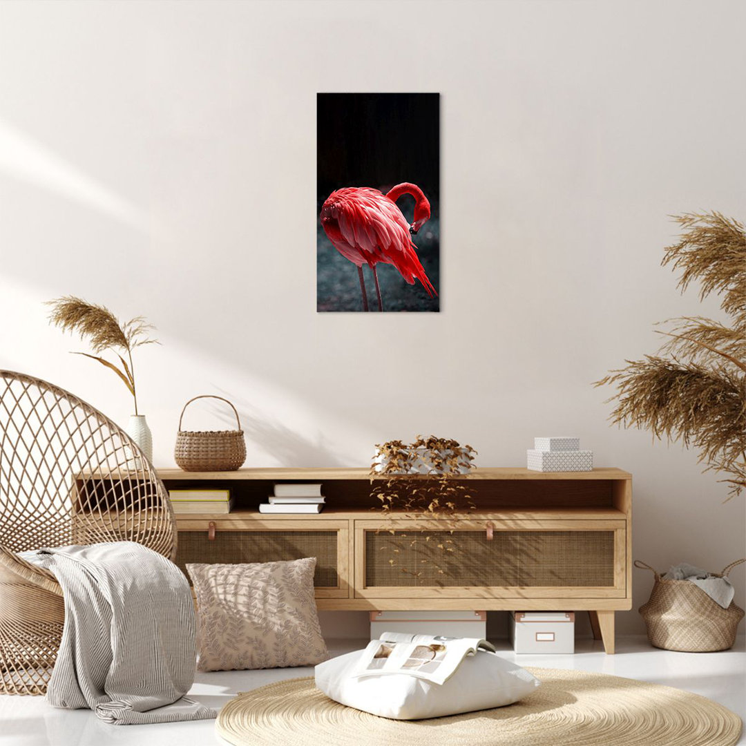 Leinwandbild Flamingo Pink Bird