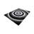NYC Shag Performance Black Grey Area Rug-1252649998