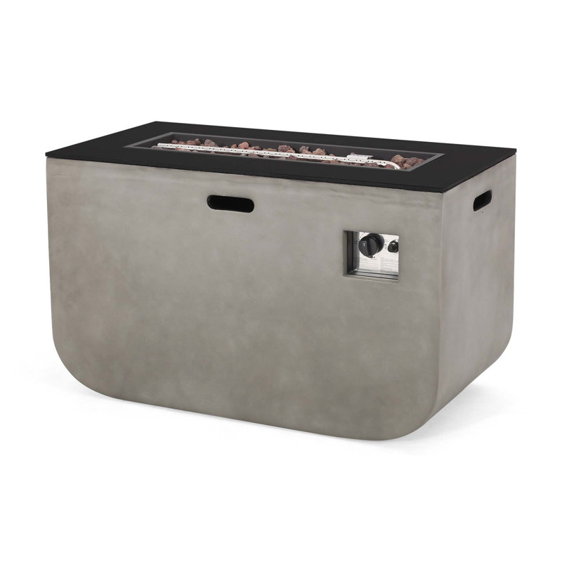 40" Rectangle Mgo Fire Pit-50 000 Btu