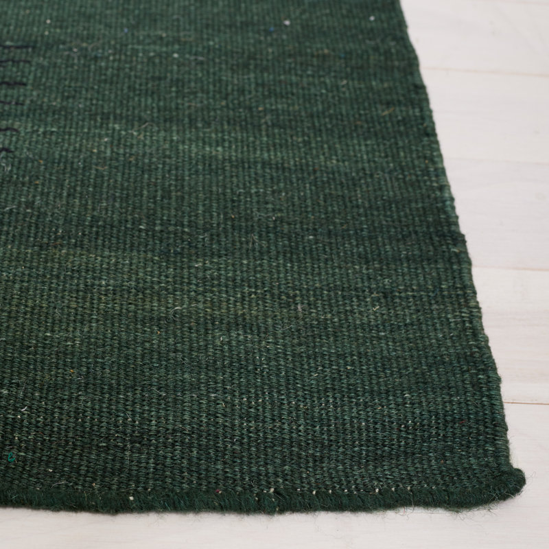 Multicolor Wool Flatweave 6' x 9' Handmade Area Rug