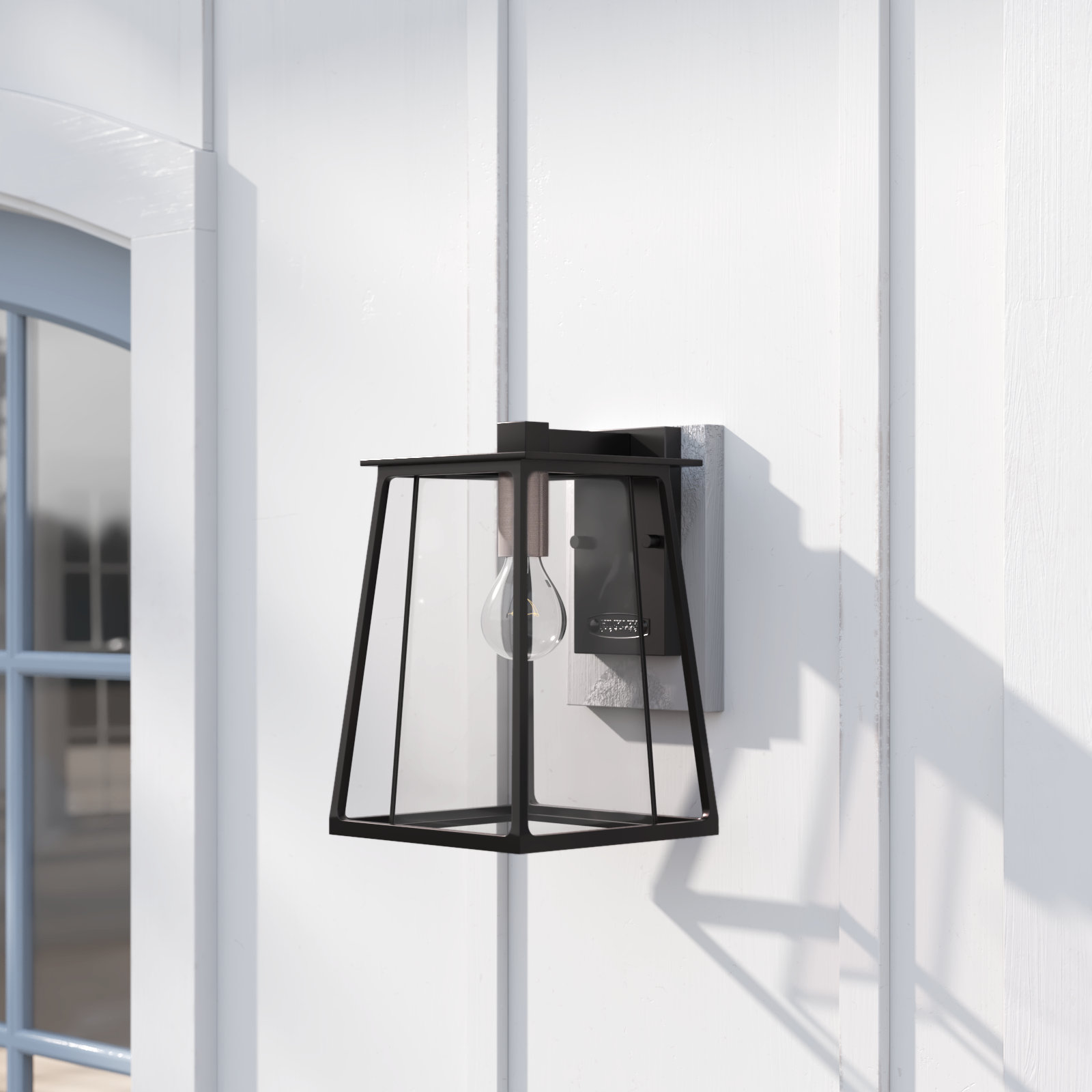 Becket Outdoor Wall Lantern, 12.3" H x 8.3" W x 9.3" D