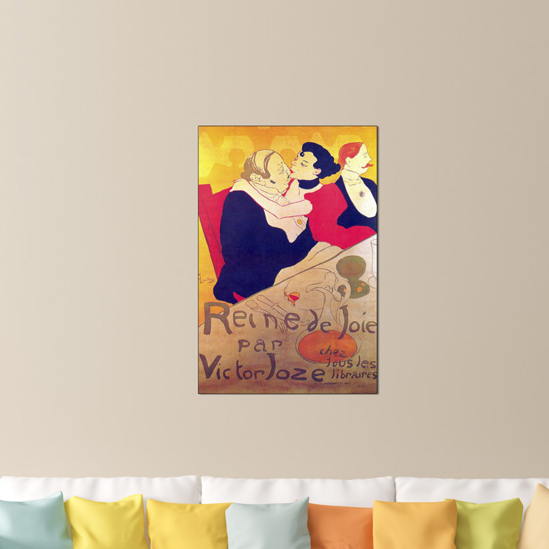 Henri De Toulouse-Lautrec - Wrapped Canvas Print, 90cm H x 60cm W x 1.8cm D