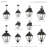 Anselm Transparent Lantern Head