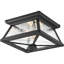 Plafonnier encastré 11 po 2 lumières Rawson