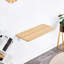 Tablettes flottantes modernes, table pliante murale pour salle de lavage, table pliante murale pour petits espaces, bureau rabattable, établi, complément au garage et à la remise / bureau personnel / salle de lavage / bar / cuisine / salle à manger