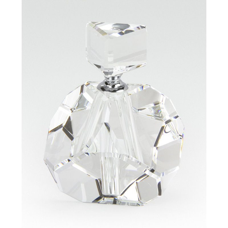 Bouteille décorative en cristal diamond cut Lemaster