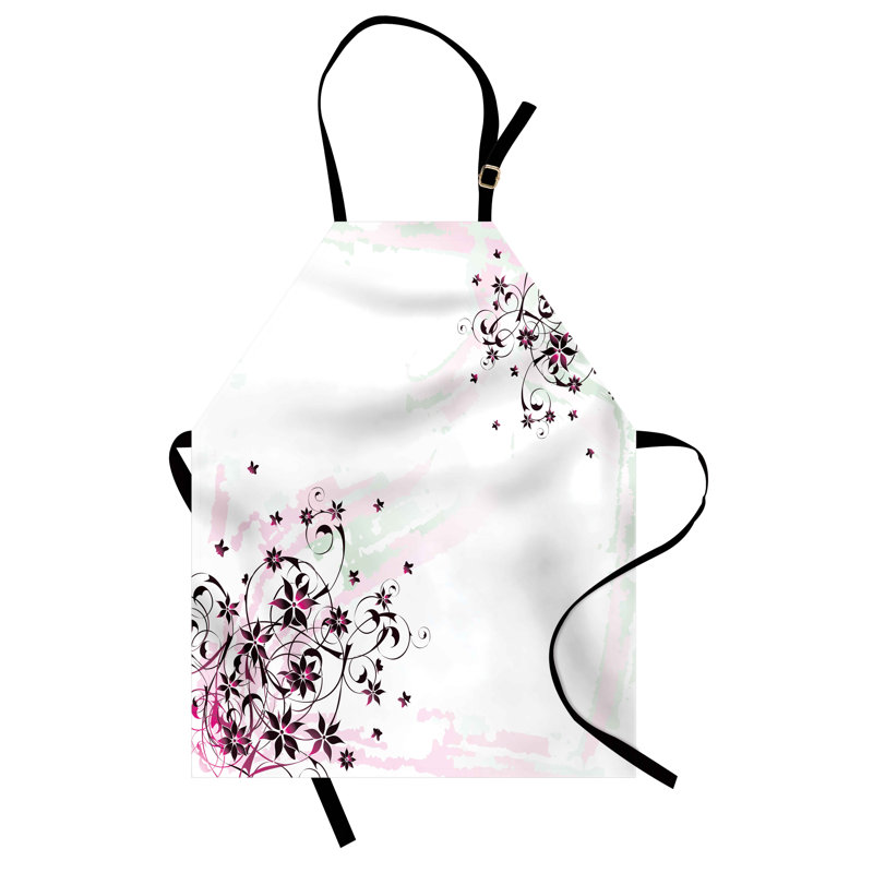 Tablier floral unisexe East Urban Home