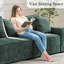 Makassar 89.37' Sofa with Square Armrests-816851472