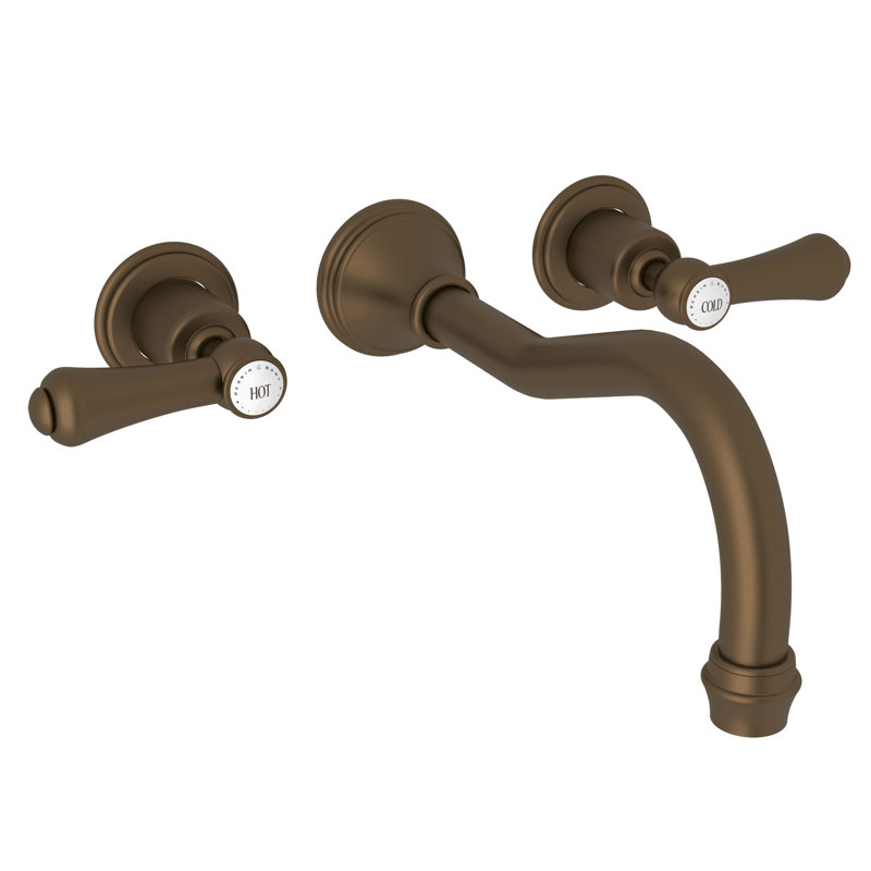 Georgian Era™ Wall Mount Tub Filler, English Bronze