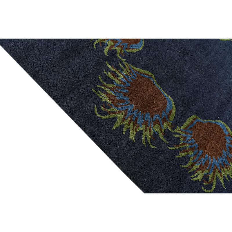 Tapis bleu marine 8 pi Pineland