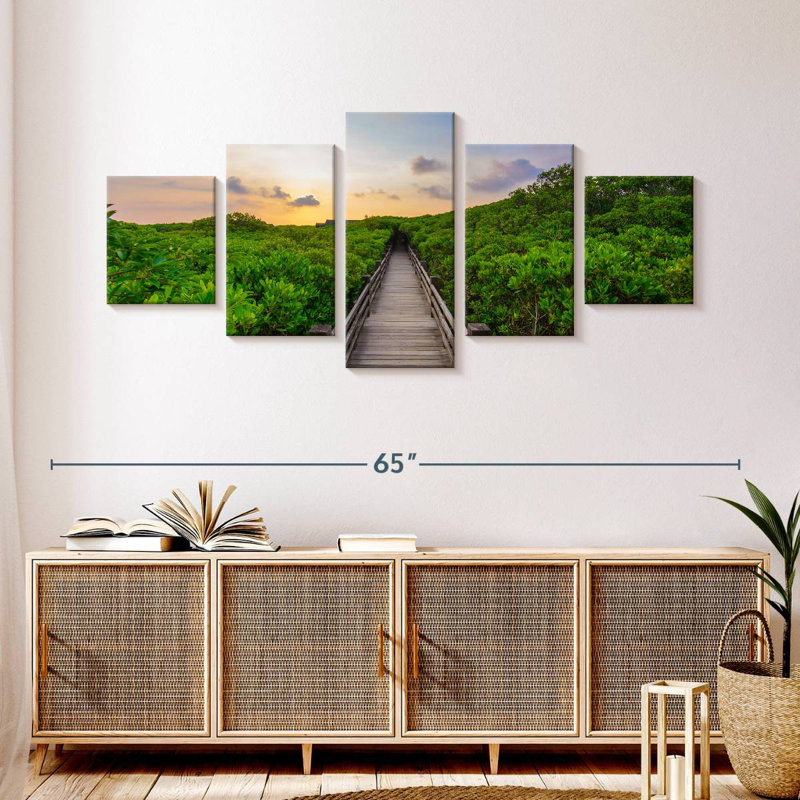 Mangrove Trail, 24" H x 55" W