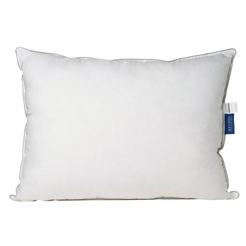 Down/Feathers Standard Medium Support Bed Pillow