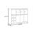 Mid ancient style storage sideboard cabinet-1892478737